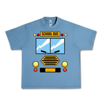 Pebble Blue school bus costume cool halloween Urban Heavy Tee - artisFamous