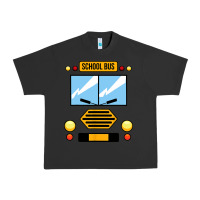 Pigment Black school bus costume cool halloween Urban Heavy Tee - artisFamous