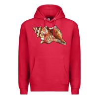 Cardinal sea   shell Premium Hoodie - BarkalooDesign