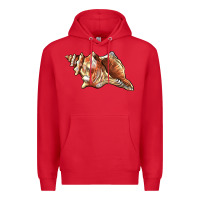 Red sea   shell Premium Hoodie - BarkalooDesign
