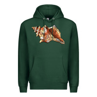 Sports Green sea   shell Premium Hoodie - BarkalooDesign