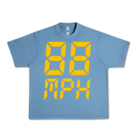 Pebble Blue 88mph funny Urban Heavy Tee - artisFamous