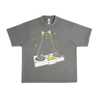 Tornado cat dj Urban Heavy Tee - artisFamous