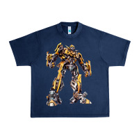 Navy transformers Urban Heavy Tee - artisFamous