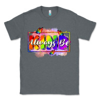 Charcoal Heather Always be kind Classic Tee - FaDigitalArtStudio