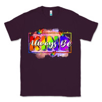 Plum Always be kind Classic Tee - FaDigitalArtStudio