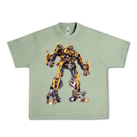 Oil Green transformers Urban Heavy Tee - artisFamous