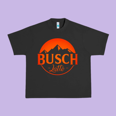 Busch Latte Urban Heavy Tee Designed By Artisfamous