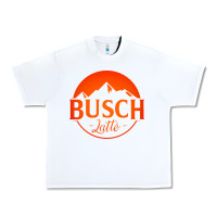 White busch latte Urban Heavy Tee - artisFamous