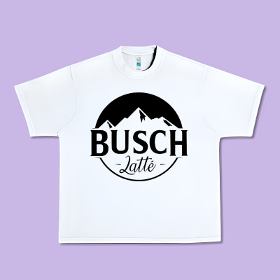 Busch Latte Urban Heavy Tee Designed By Artisfamous