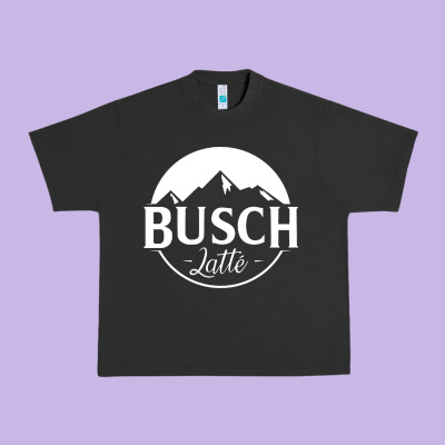 Busch Latte Urban Heavy Tee Designed By Artisfamous