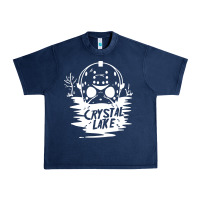 Navy camp crystal lake sweatshirt Urban Heavy Tee - artisFamous