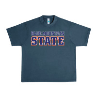 Midnight Navy blue mountain state Urban Heavy Tee - artisFamous