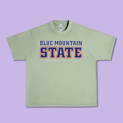 Blue Mountain State Urban Heavy Tee Designed By Artisfamous