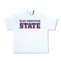 White blue mountain state Urban Heavy Tee - artisFamous