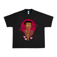 Black Black Betty Boop Urban Heavy Tee - artisFamous