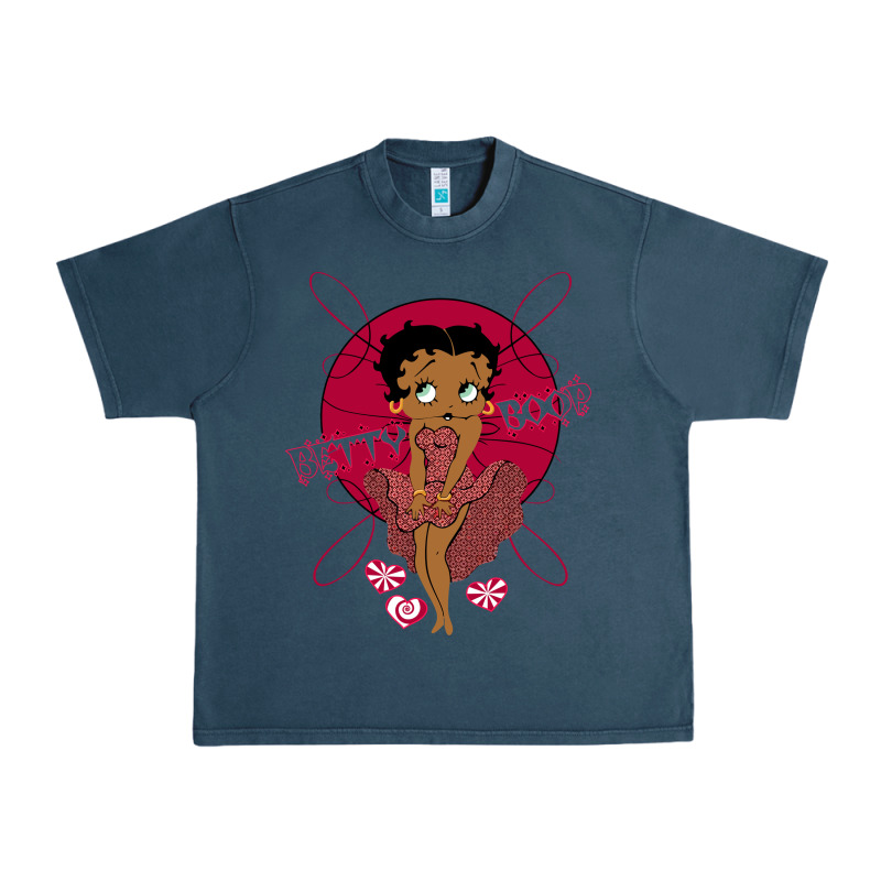 Black Betty Boop Urban Heavy Tee by artisFamous | Teevron