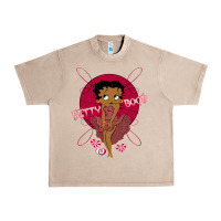 French Oak Black Betty Boop Urban Heavy Tee - artisFamous