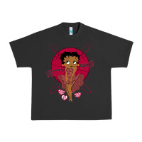 Pigment Black Black Betty Boop Urban Heavy Tee - artisFamous