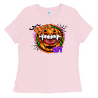 Bubblegum Pink brite me Ladies Tee - CowhideDigitalArt
