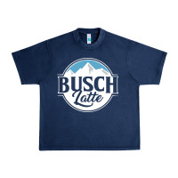 Navy busch latte Urban Heavy Tee - artisFamous