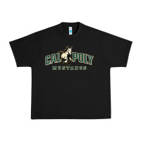 Black cal poly mustangs Urban Heavy Tee - artisFamous
