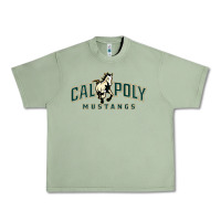 Oil Green cal poly mustangs Urban Heavy Tee - artisFamous
