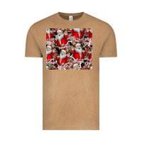Vintage Camel Merry Christmas Vintage Tee - CowhideDigitalArt