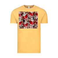 Vintage Mustard Merry Christmas Vintage Tee - CowhideDigitalArt