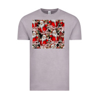 Vintage Zinc Merry Christmas Vintage Tee - CowhideDigitalArt