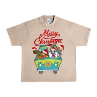 French Oak Scooby Doo merry christmas Urban Heavy Tee - artisFamous