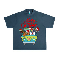 Midnight Navy Scooby Doo merry christmas Urban Heavy Tee - artisFamous