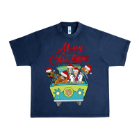 Navy Scooby Doo merry christmas Urban Heavy Tee - artisFamous