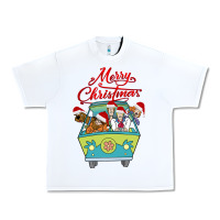 White Scooby Doo merry christmas Urban Heavy Tee - artisFamous