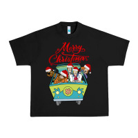 Black Scooby Doo merry christmas Urban Heavy Tee - artisFamous