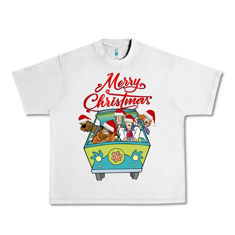 Scooby Doo Merry Christmas Urban Heavy Tee by artisFamous | Teevron