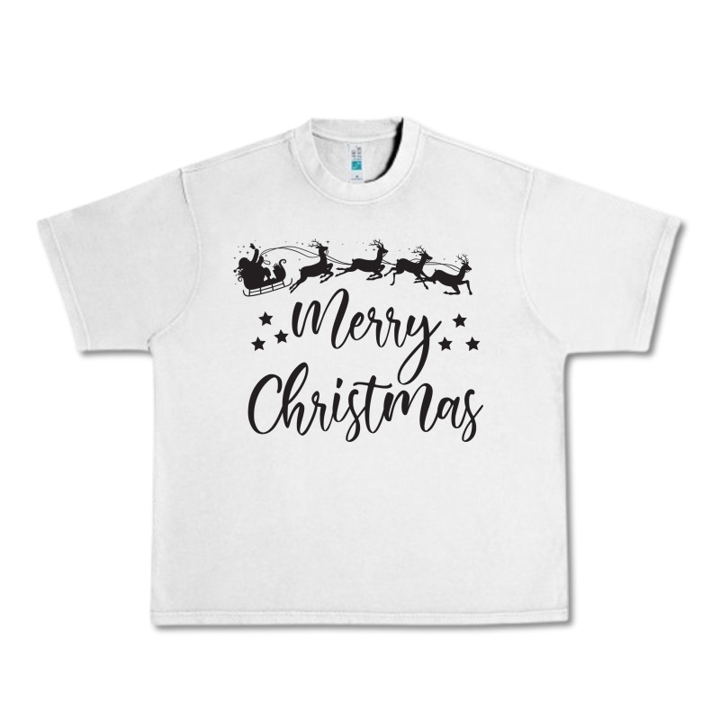 Merry Christmas Urban Heavy Tee by artisFamous | Teevron