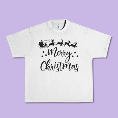 Merry Christmas Urban Heavy Tee Designed By Artisfamous