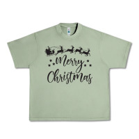 Oil Green merry christmas Urban Heavy Tee - artisFamous