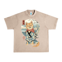 French Oak shiba inu dog japan Urban Heavy Tee - artisFamous