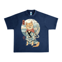 Navy shiba inu dog japan Urban Heavy Tee - artisFamous