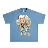 Pebble Blue shiba inu dog japan Urban Heavy Tee - artisFamous