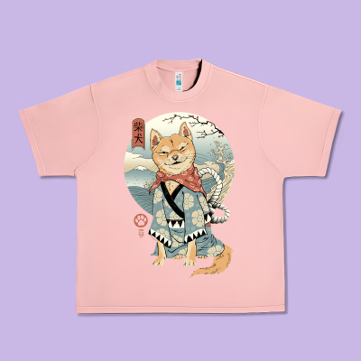 Shiba Inu Dog Japan Urban Heavy Tee Designed By Artisfamous