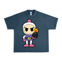 Midnight Navy bomberman Urban Heavy Tee - artisFamous