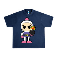 Navy bomberman Urban Heavy Tee - artisFamous