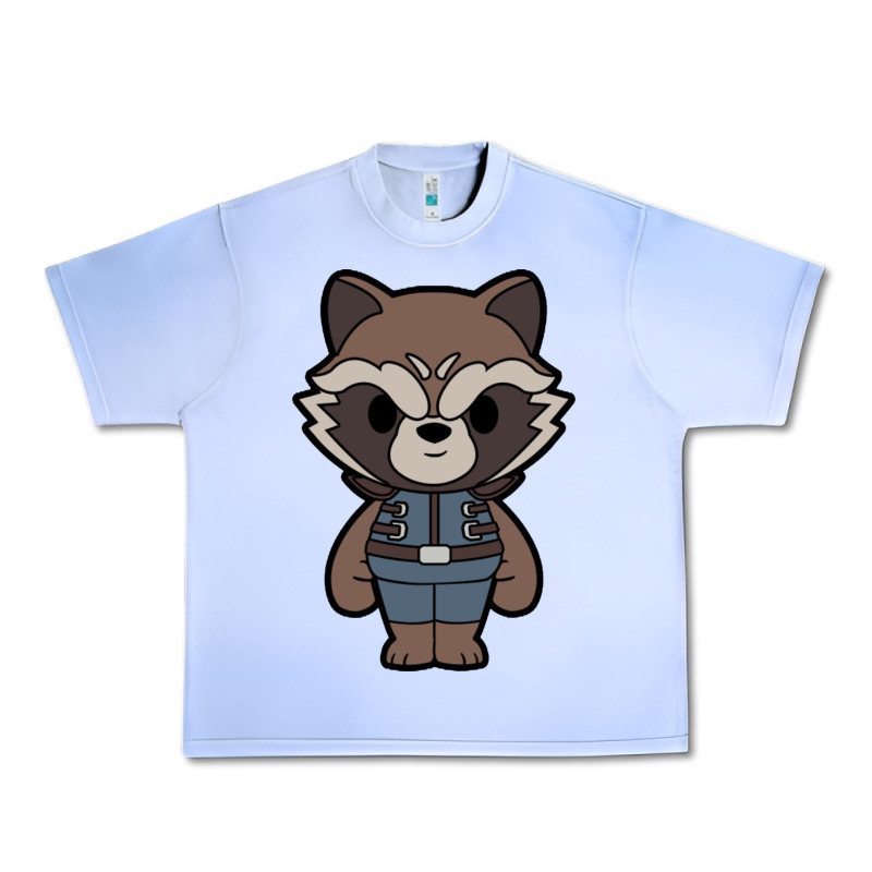 Rocket Racoon Chibi Urban Heavy Tee by artisFamous | Teevron