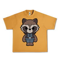 Peanut Butter rocket racoon chibi Urban Heavy Tee - artisFamous