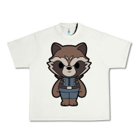 Pistachio rocket racoon chibi Urban Heavy Tee - artisFamous