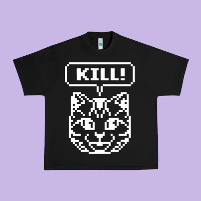 Kill No More Heroes Cat Urban Heavy Tee Designed By Artisfamous
