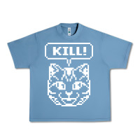 Pebble Blue kill no more heroes cat Urban Heavy Tee - artisFamous